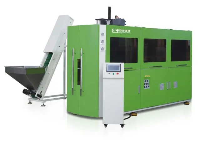 6500BPH háhraða 4 sjálfvirkan vatnsafa flösku blása vél