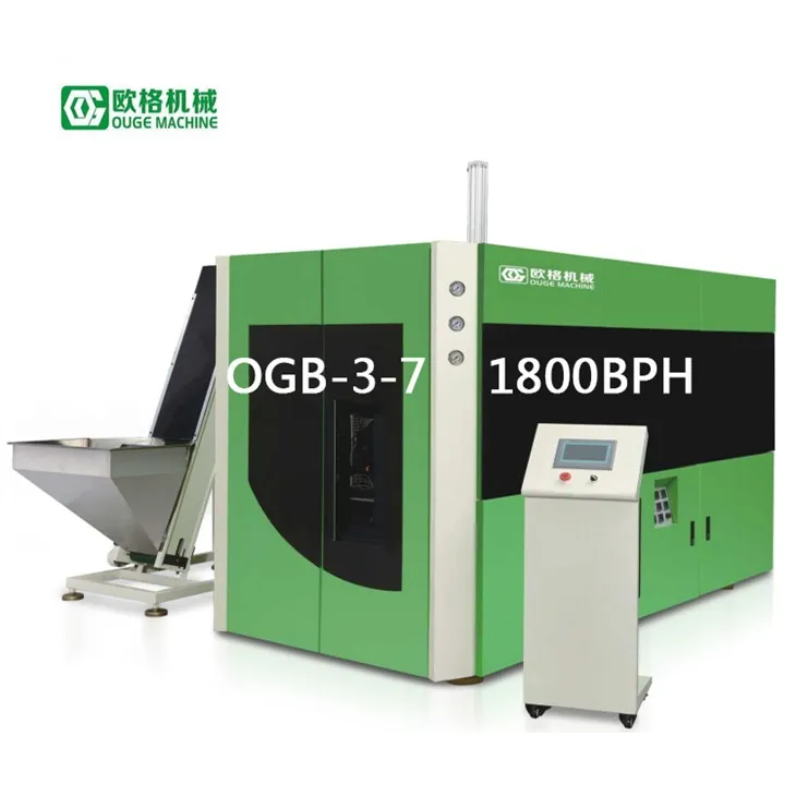 3 hola sjálfvirkur flöskublásari fyrir stóra olíuflösku