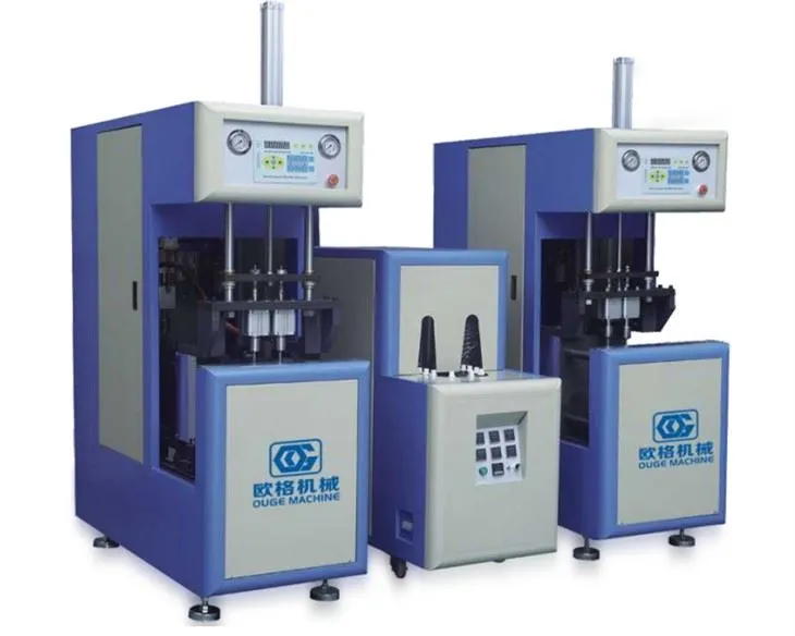 Hálfsjálfvirk PET flöskublástursvél